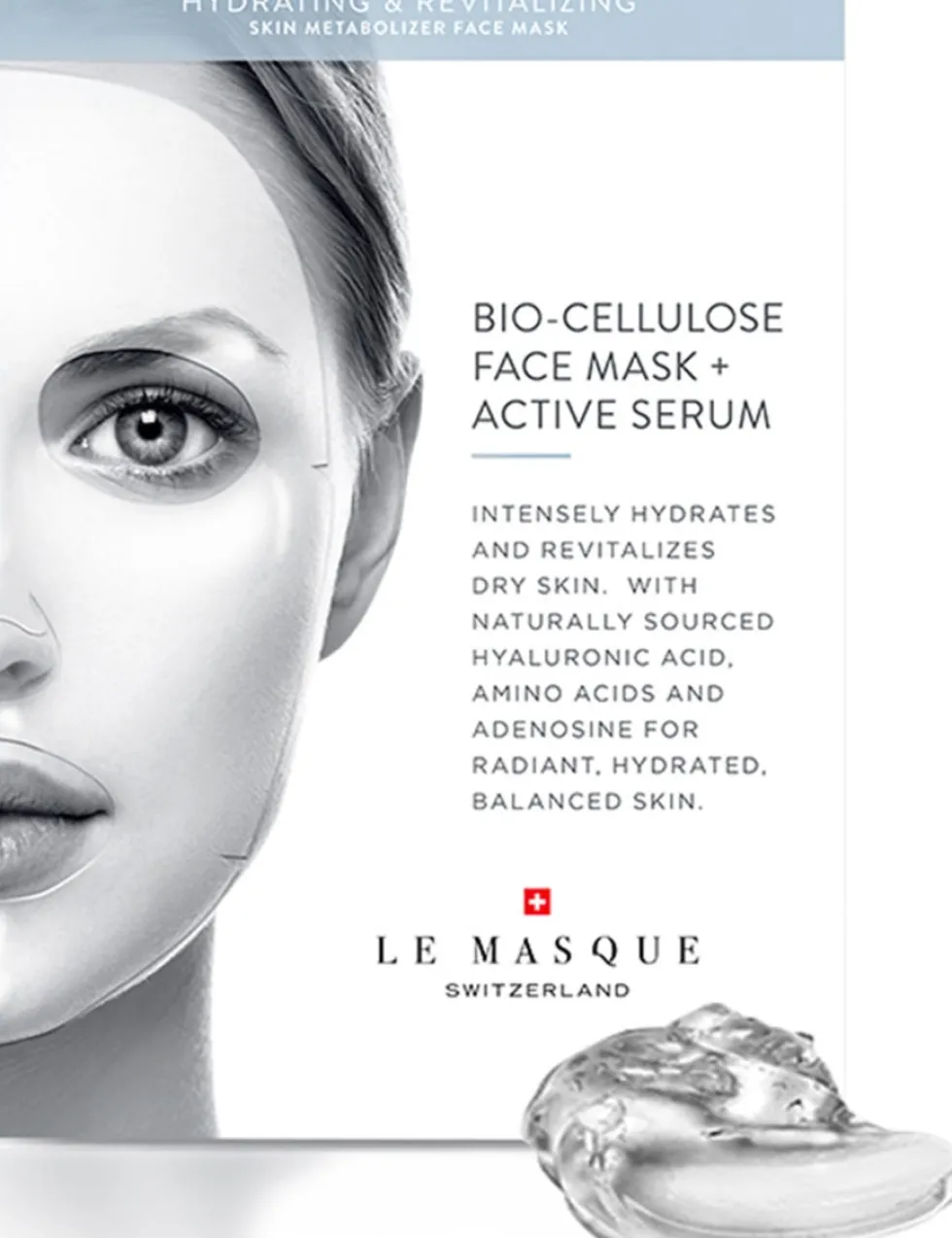 le masque switzerland facemask HYDRATING & REVITALIZING FACE MASK