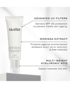 medik8 advanced day total protect Age-Defying Moisturiser SPF 30 5* UVA