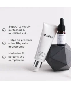 medik8 balance moisturiser & glycolic acid activator 97% Oil-Free Probiotic Moisturizer & AHA Surface Perfector