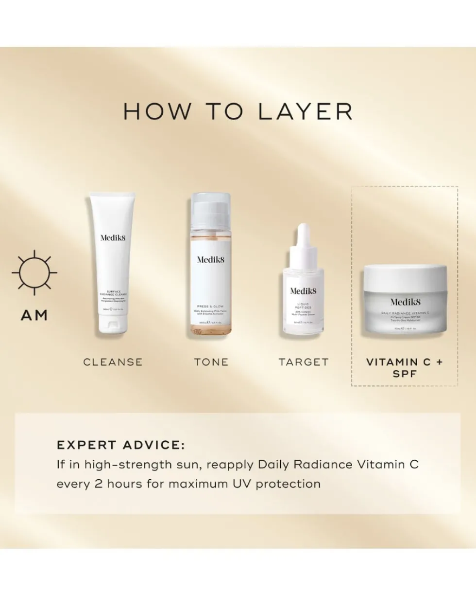 medik8 daily radiance vitamin c C-Tetra Cream SPF 30