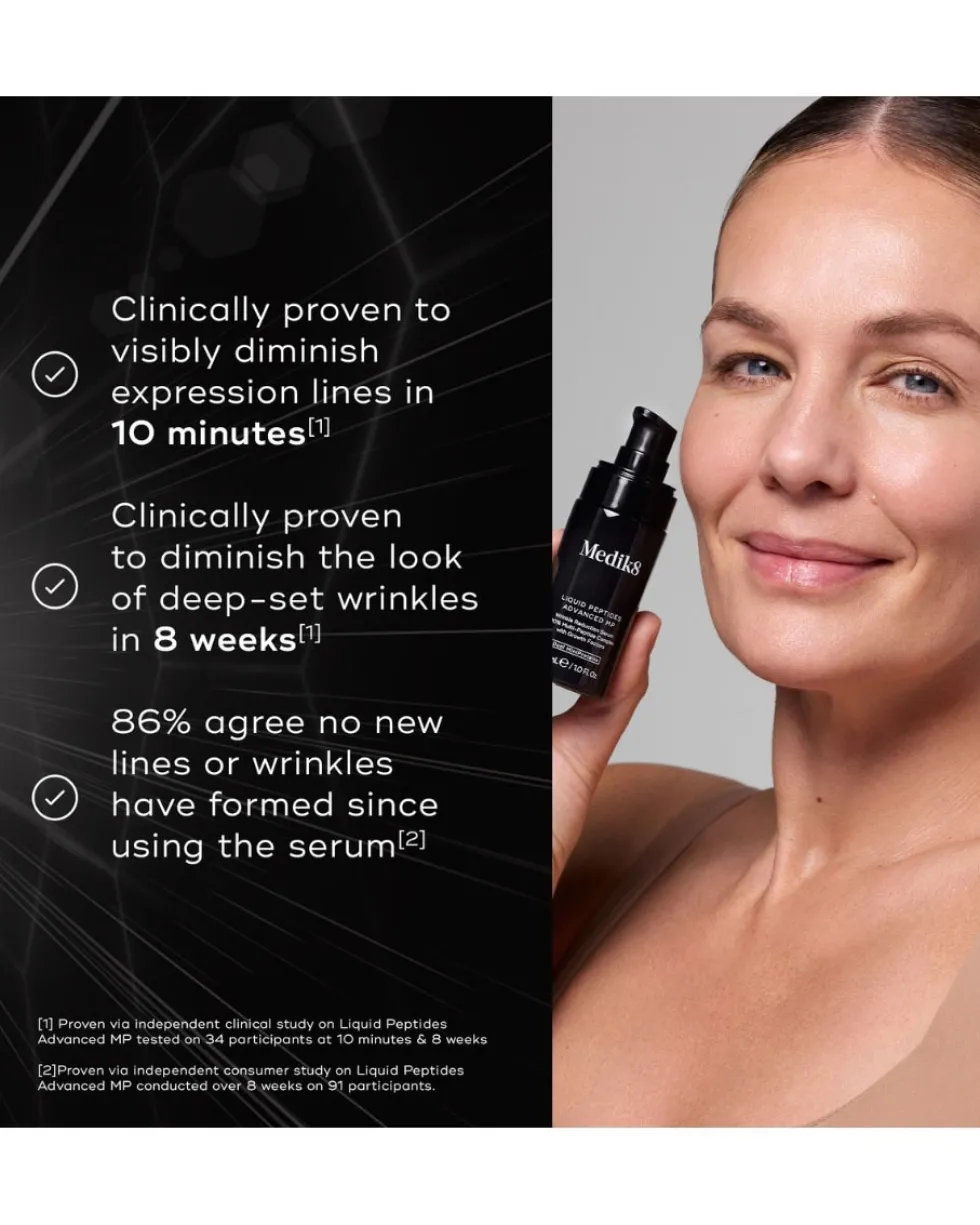 medik8 liquid peptides advanced mp Wrinkle Reduction Serum