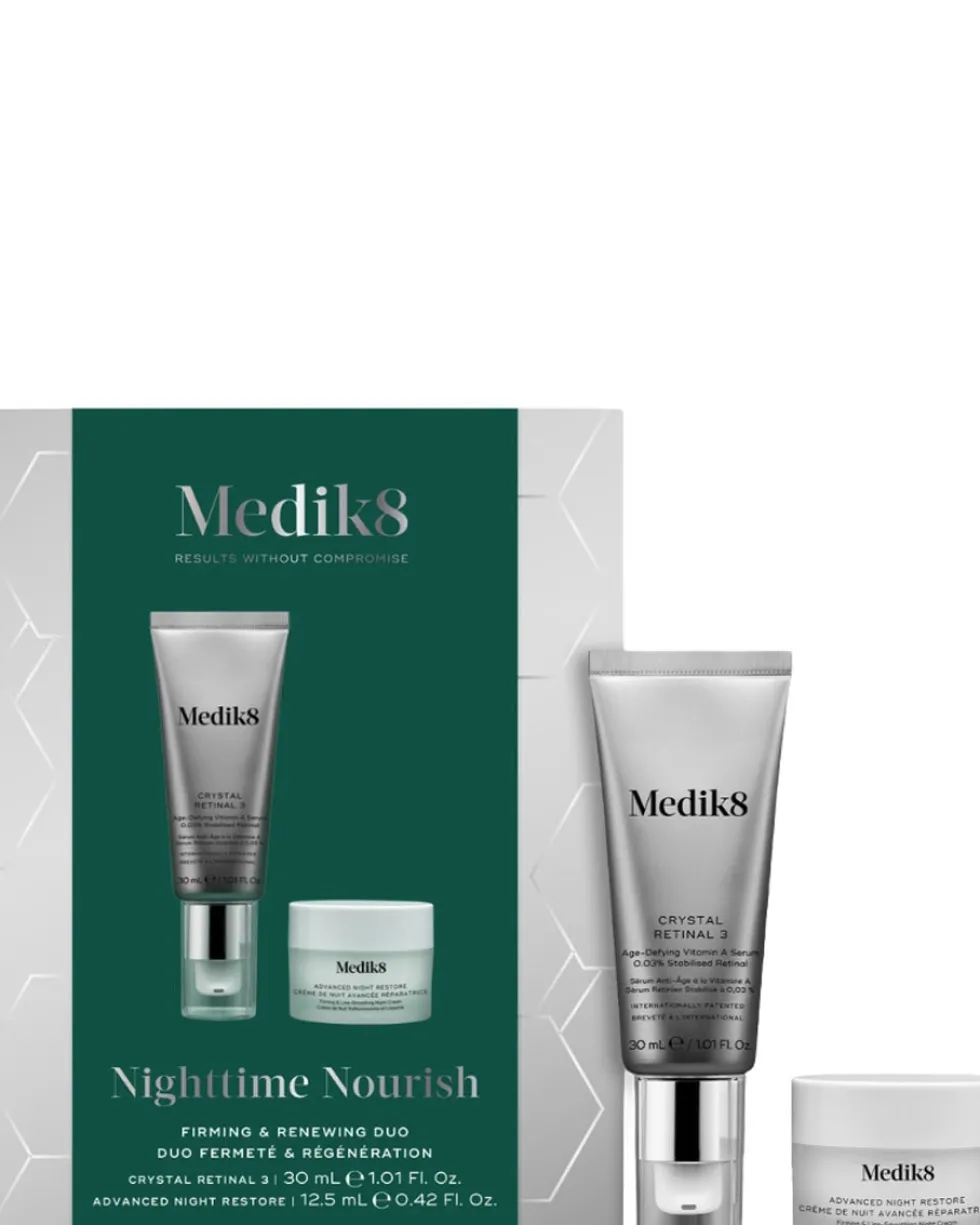 medik8 nighttime nourish Firming & Renewing Duo