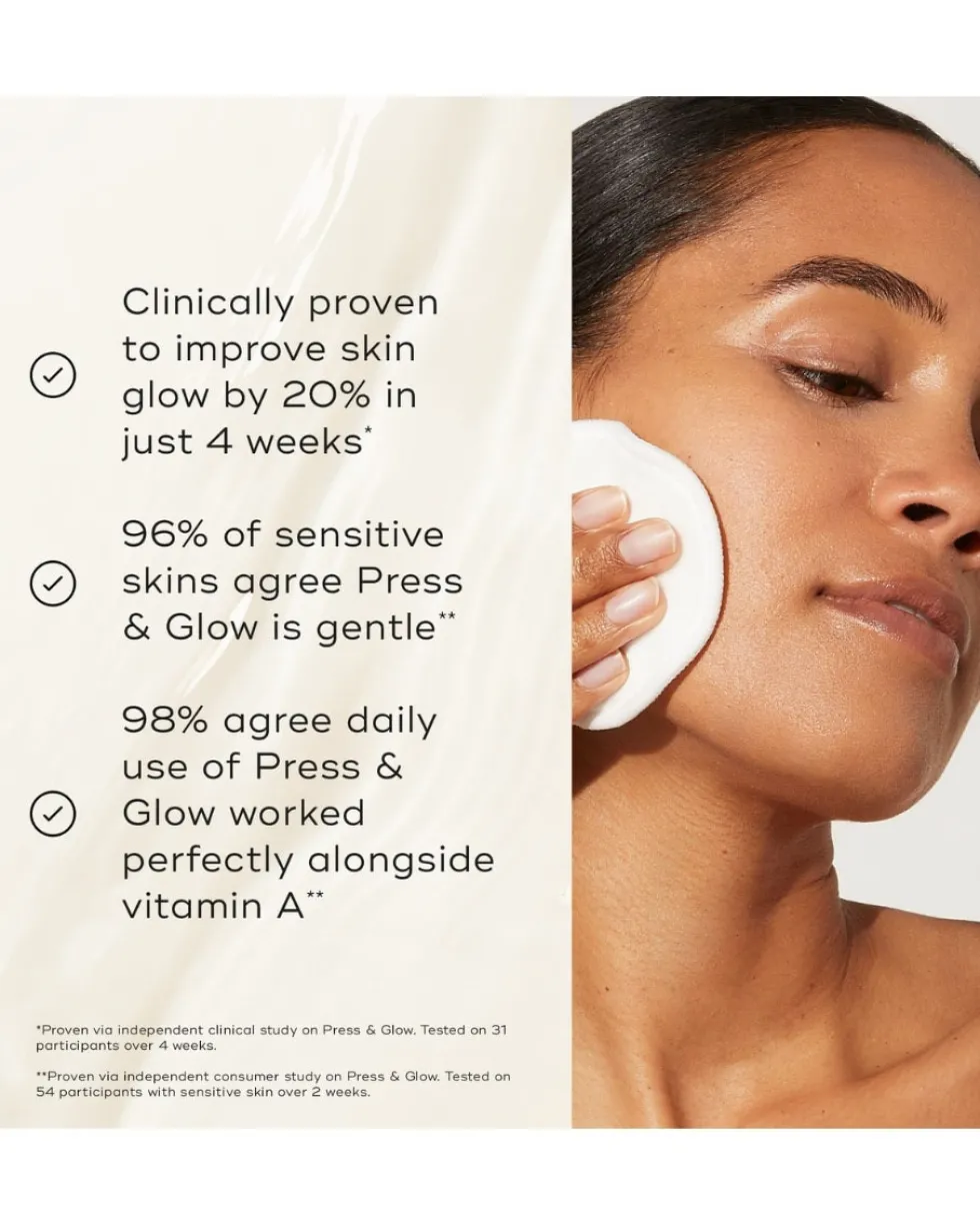 medik8 press and glow refill Daily Exfoliating PHA Tonic With Enzyme Activator