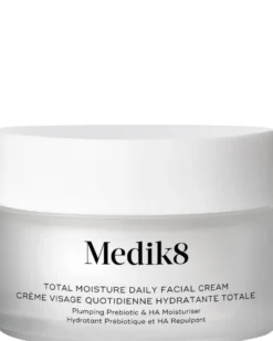 medik8 total moisture daily facial cream Multi-Layered Moisturiation with H.E.O. & Prebiotic Peptides