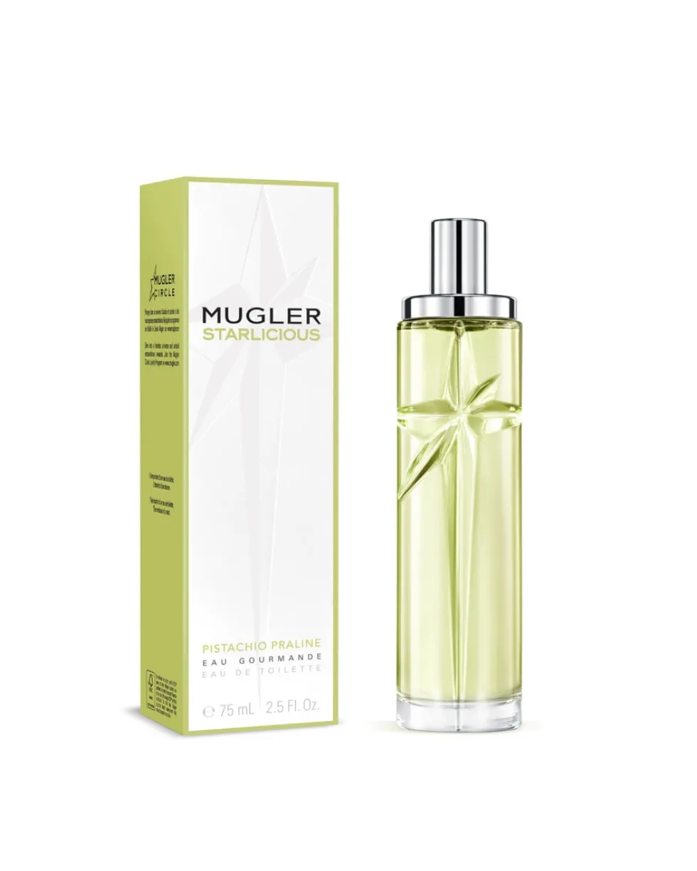 mugler starlicious Pistachio Praline Eau de Toilette – Gourmand houtachtig fruitig parfum voor dames