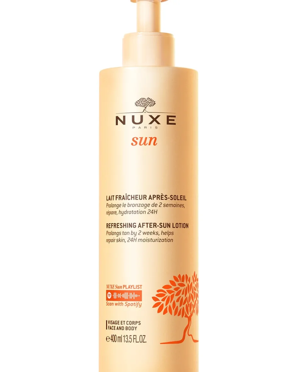 nuxe nuxe sun VERFRISSENDE AFTERSUNMELK GELAAT EN LICHAAM 400ml