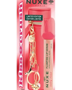 nuxe very rose Volumegevend serum voor de lippen met lipcase en charms