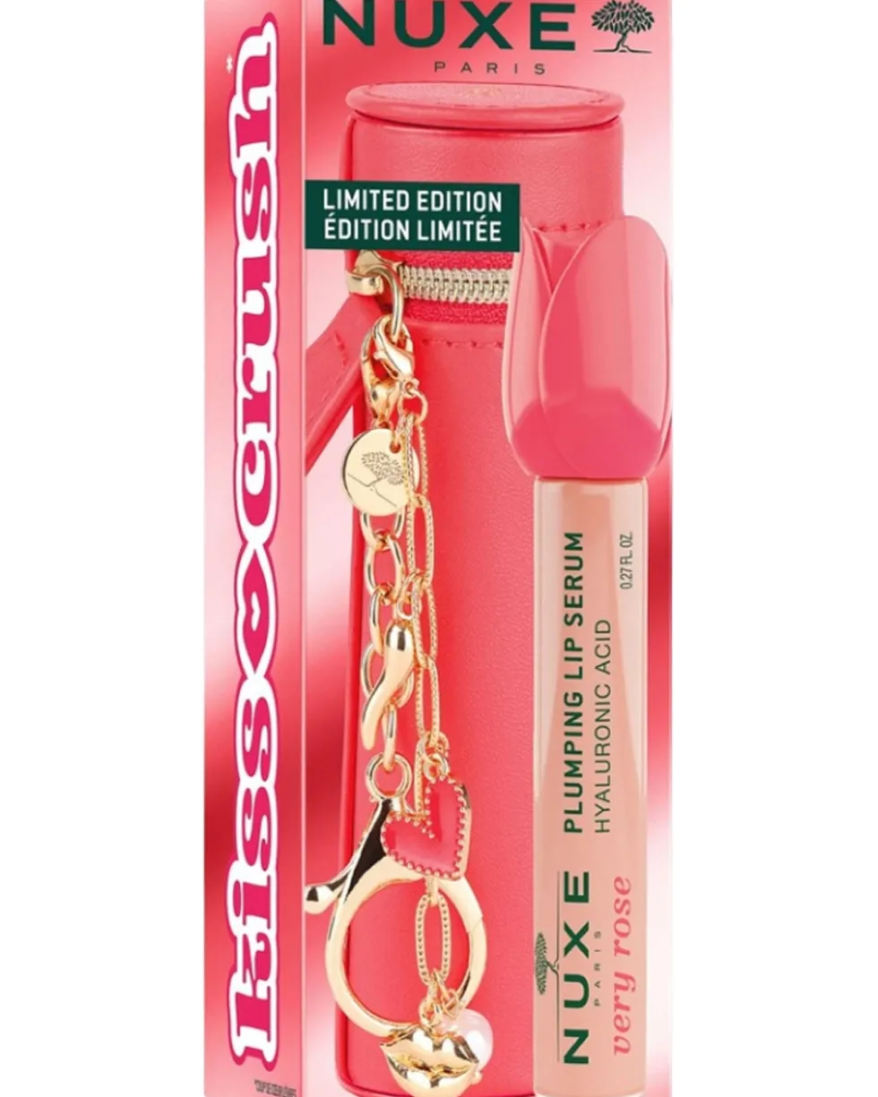 nuxe very rose Volumegevend serum voor de lippen met lipcase en charms