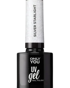 only you winter collection Uv Gel Nail Polish - Silver Starlight
