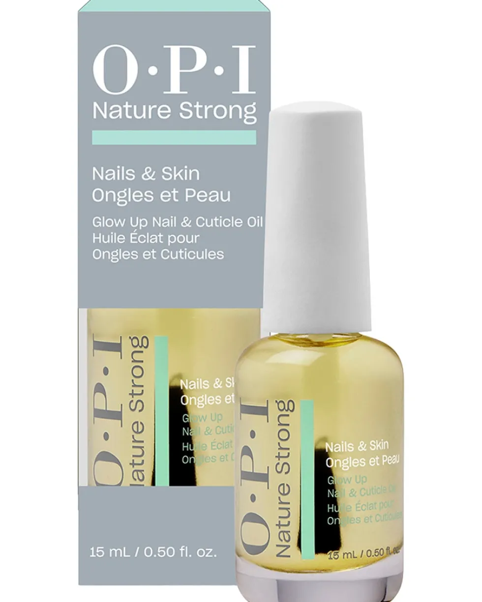 opi nature strong nails & skin Glow up nail & cuticle oil