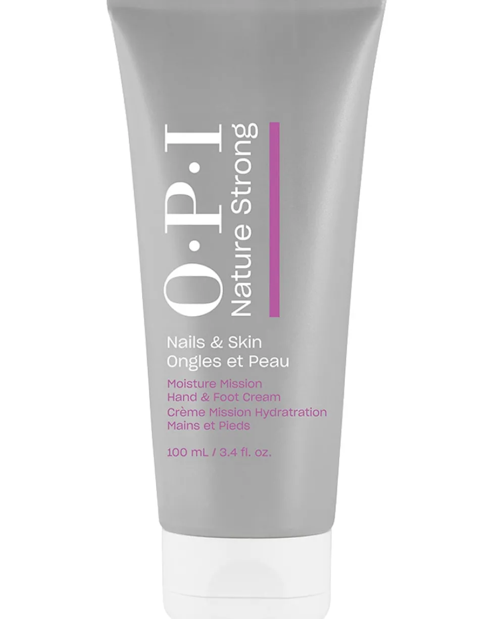 opi nature strong nails & skin Moisture mission hand & foot cream