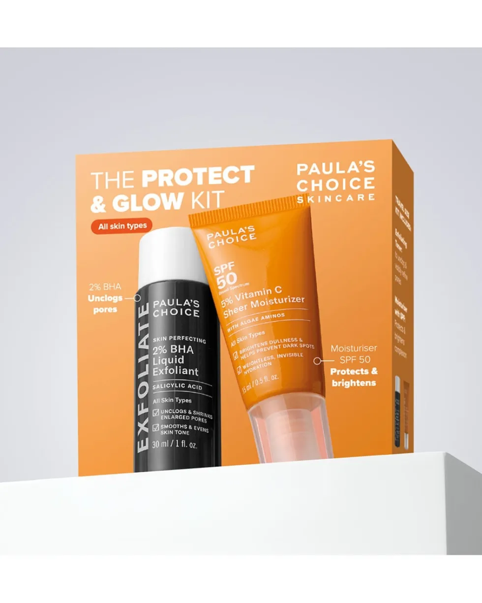 paula's choice mini-kit De Protect & Glow Kit