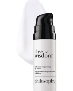 philosophy dose of wisdom dark circle brightening oogcrème