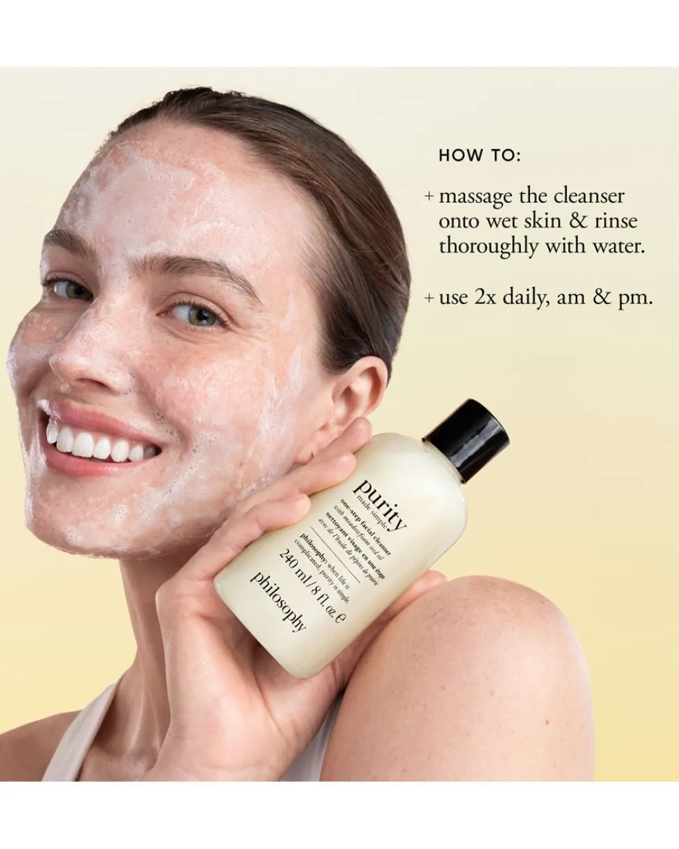 philosophy purity made simple one-step facial cleanser