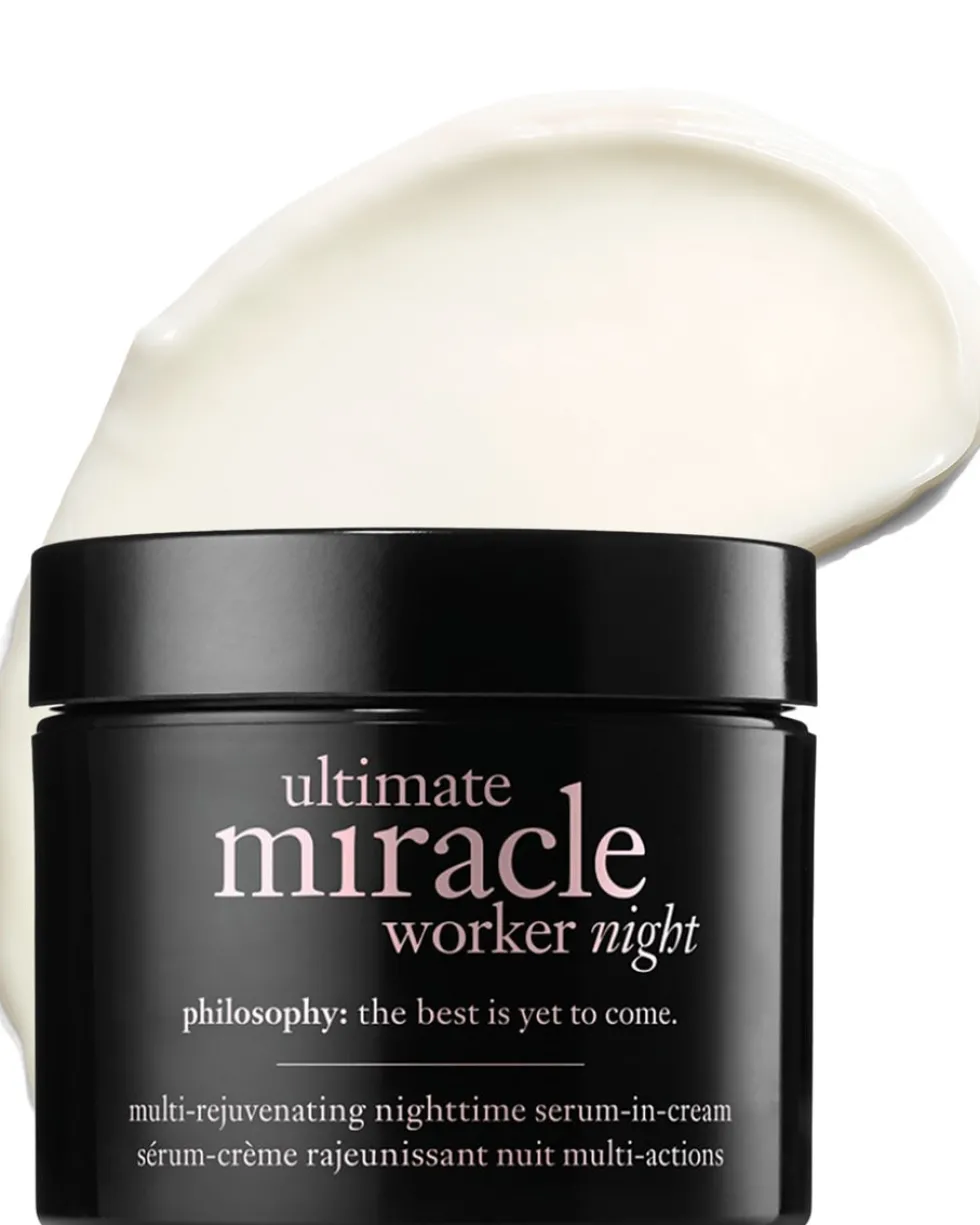 philosophy ultimate miracle worker ULTIMATE MIRACLE WORKER MULTI-REJUVENATING NIGHTTIME SERUM-IN-CREAM