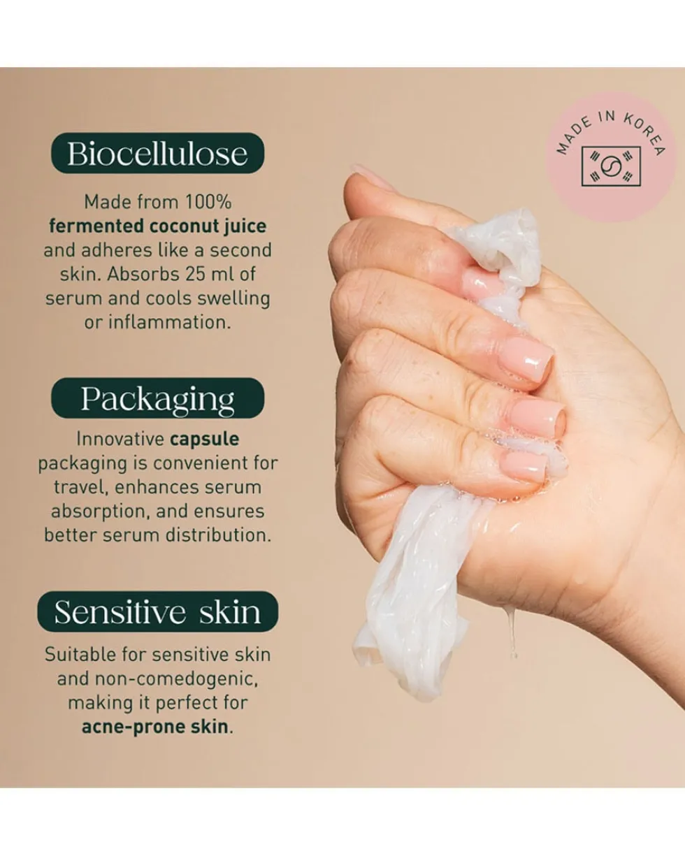 queen tarzi natural glam THE GENTLE SHEET MASK