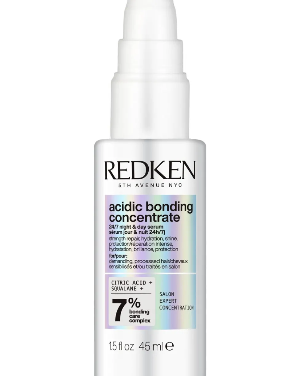 redken acidic bonding concentrate 24/7 night & day serum - voor beschadigd haar