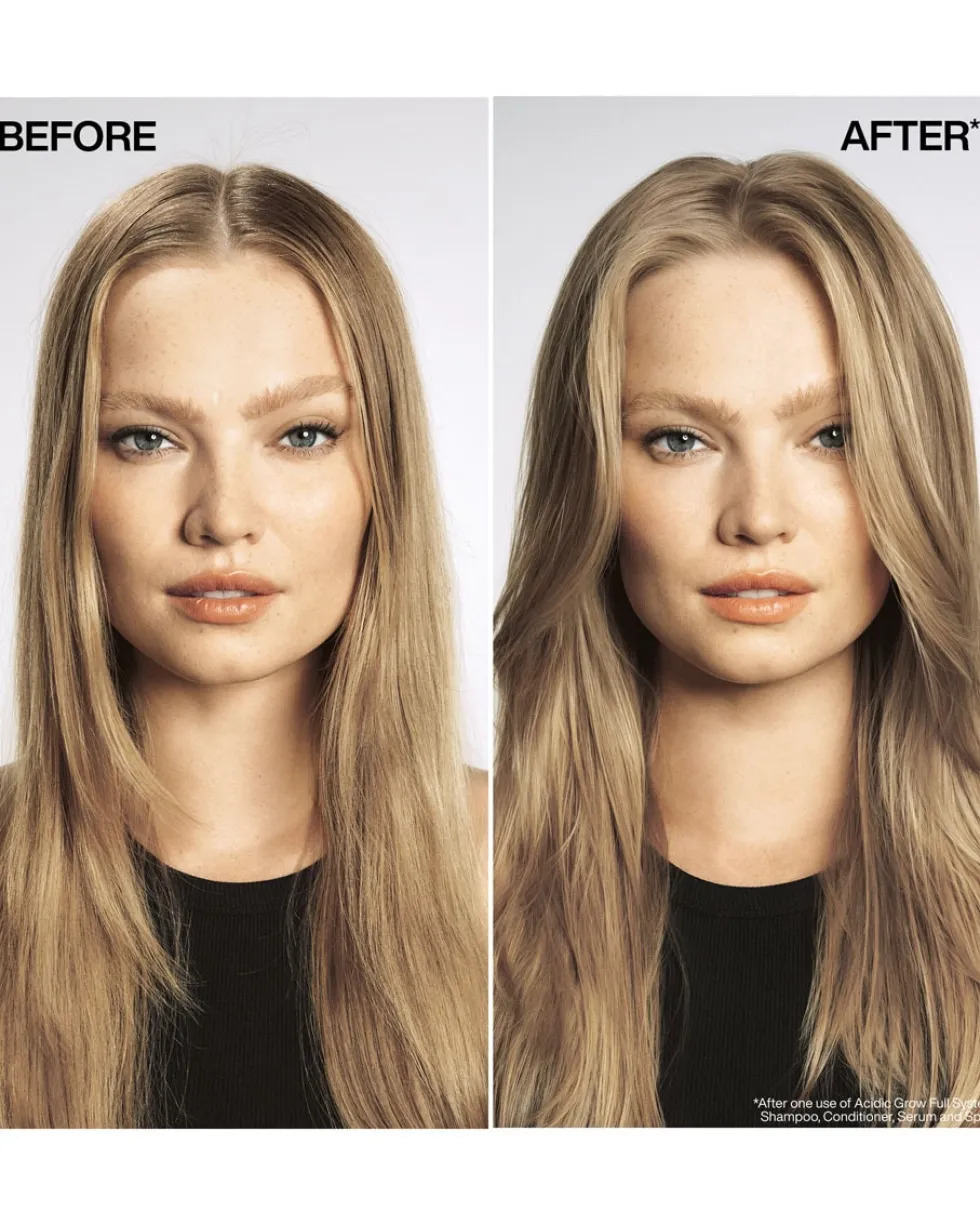 redken acidic grow full system Hair Serum - Voor Dun Of Futloos Haar