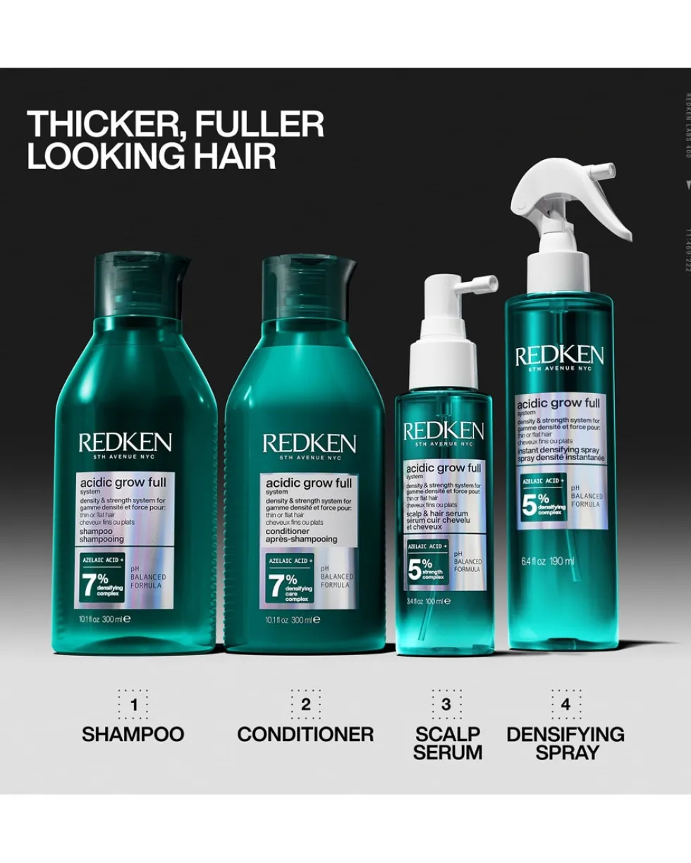 redken acidic grow full system Instant Densifying Spray - Voor Dun Of Futloos Haar