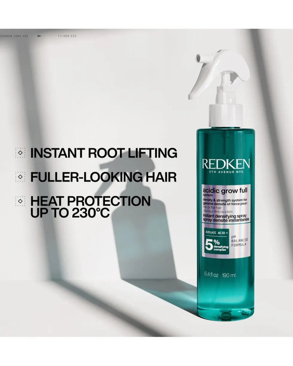 redken acidic grow full system Instant Densifying Spray - Voor Dun Of Futloos Haar
