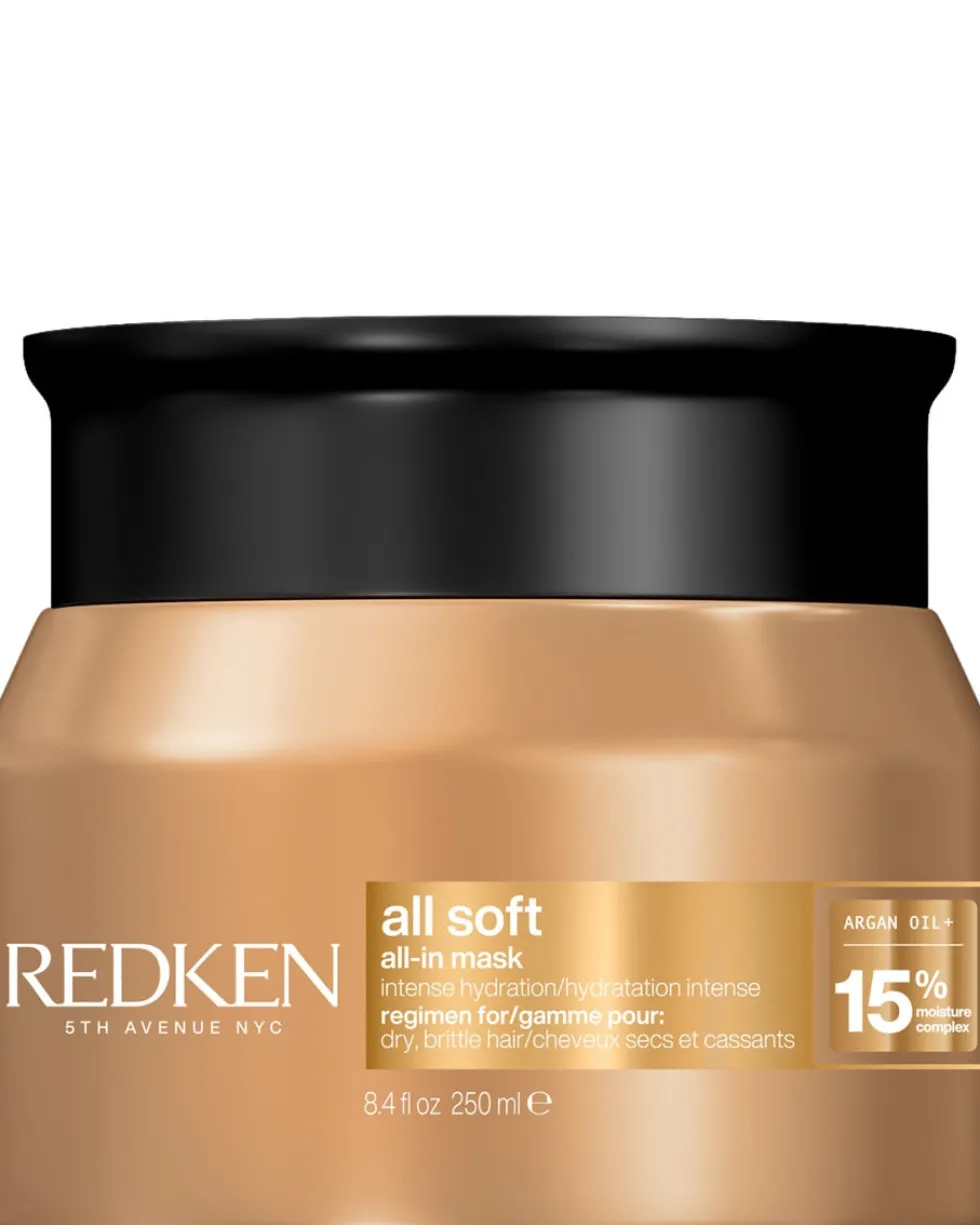 redken all soft all-in-mask Haarmasker Voor Droog Haar