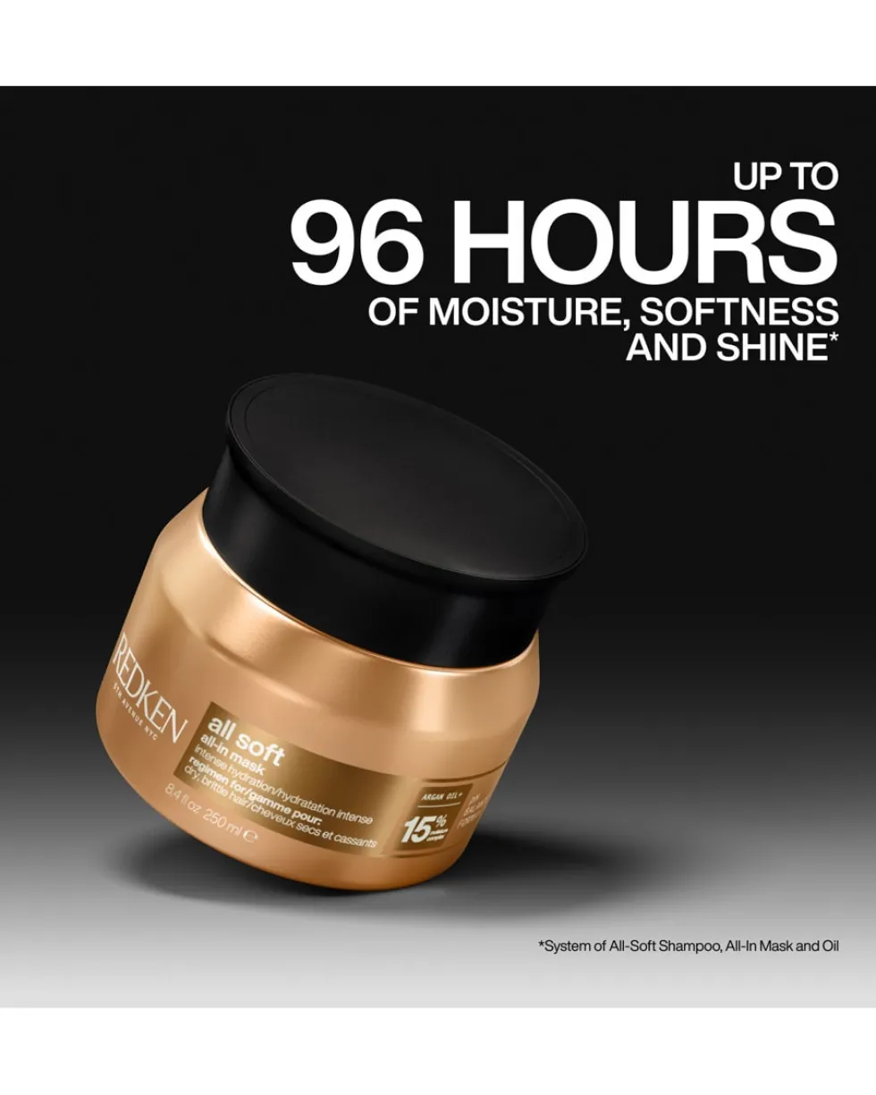 redken all soft all-in-mask Haarmasker Voor Droog Haar