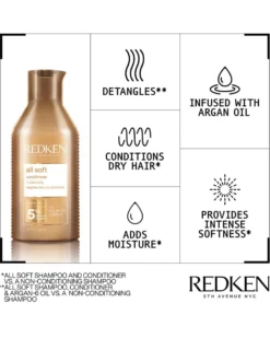 redken all soft Conditioner - voor droog haar