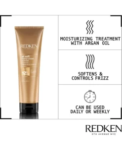 redken all soft Heavy cream haarmasker - hydrateert & verzacht droog haar