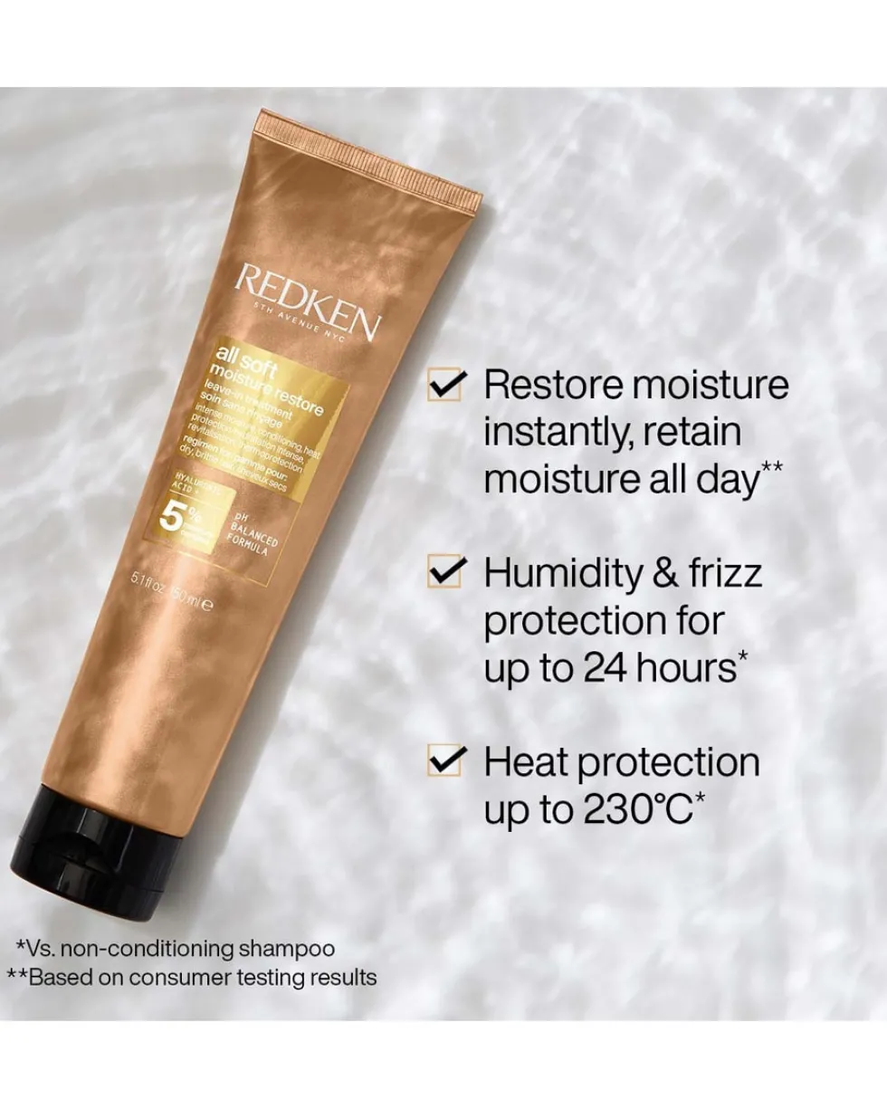 redken all soft Moisture restore leave-in treatment - verzacht droog haar