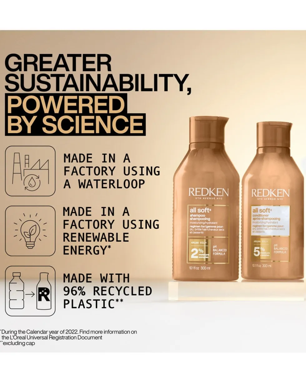redken all soft Shampoo - voor droog haar