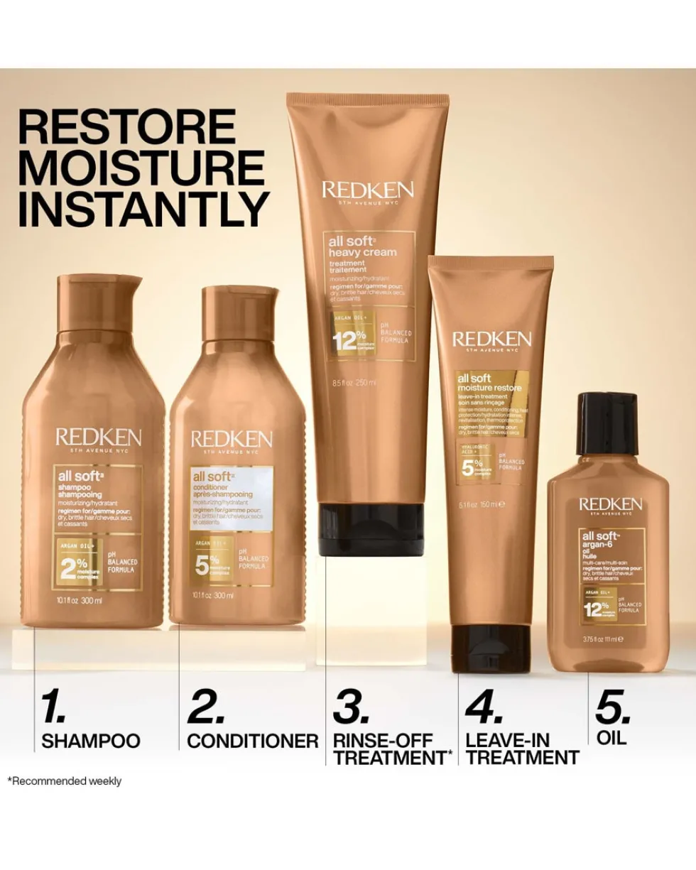 redken all soft Shampoo - voor droog haar
