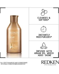 redken all soft Shampoo - voor droog haar
