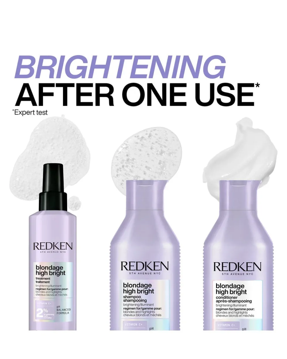 redken blondage high bright Verhelderende conditioner voor dof blond haar