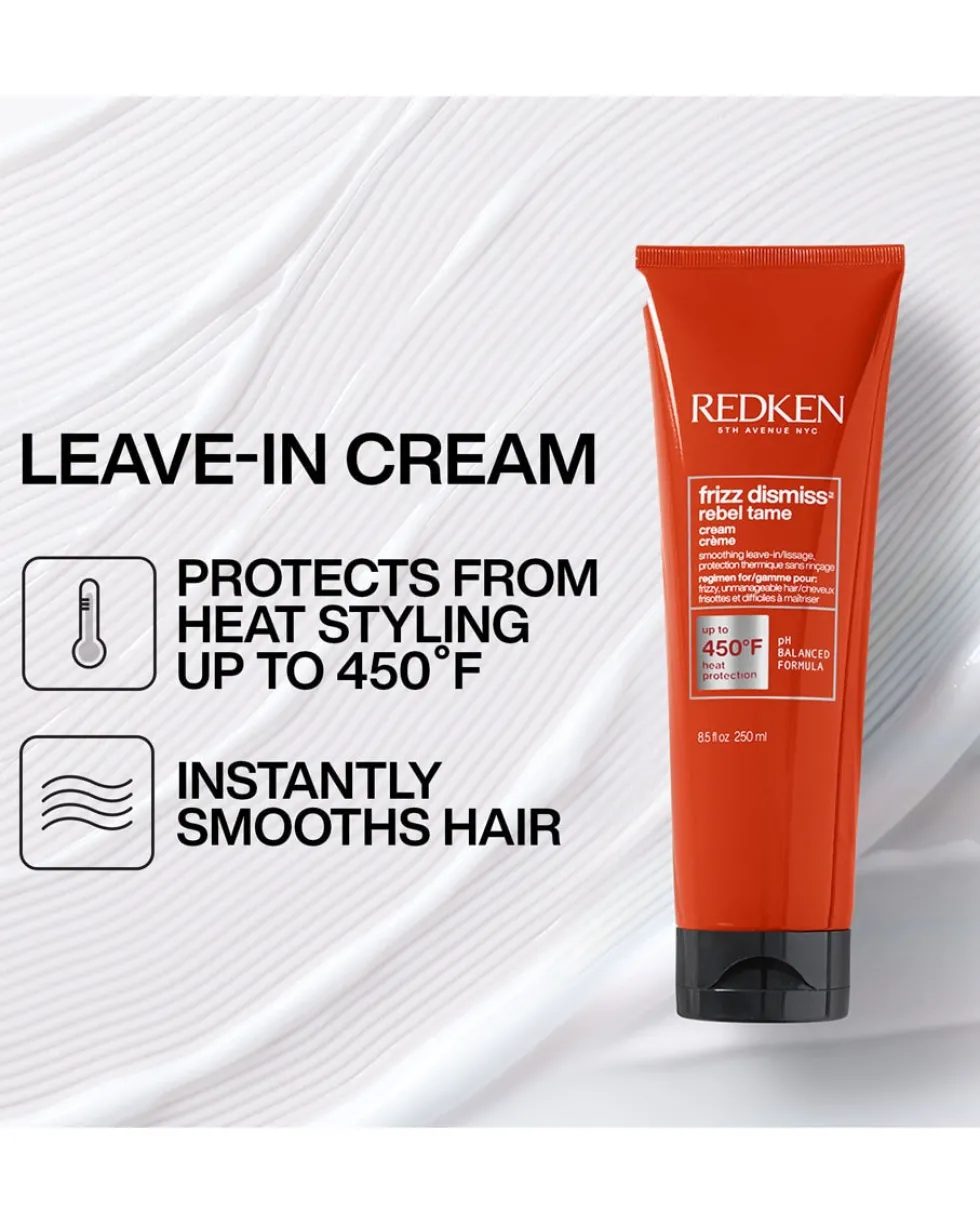 redken frizz dismiss Rebel tame leave-in treatment - voor pluizig haar