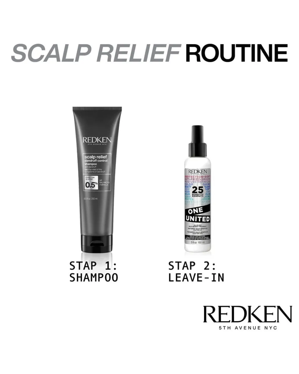 redken scalp relief Dandruff shampoo - voor droog haar & een gevoelige hoofdhuid