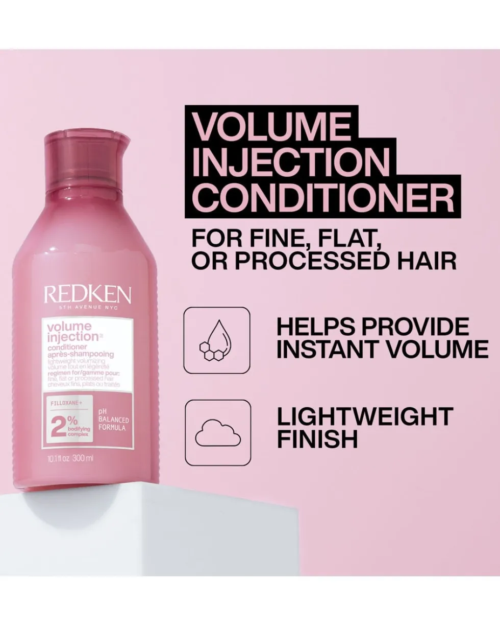 redken volume injection Conditioner - voor fijn & slap haar