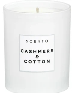 scento cashmere & cotton GEPARFUMEERDE KAARS