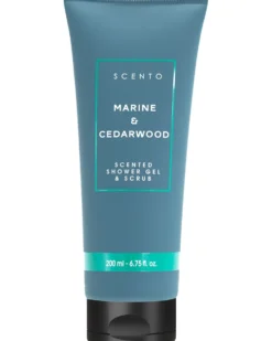 scento marina & cedarwood Douche gel & Scrub
