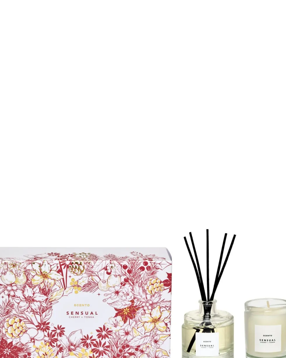 scento sensual Geschenkset Geurverspreider + Kaars