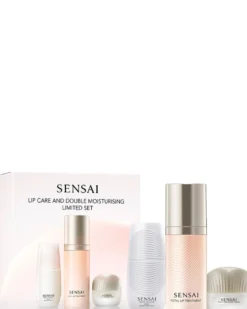 sensai sensai LIP CARE AND DOUBLE MOISTURISING LIMITED SET