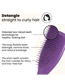 tangle teezer ultimate detangler mini Fresh Purple Mini