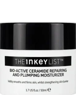 the inkey list bio-active ceramide repairing and plumping moisturizer Herstellende en vollere moisturizer