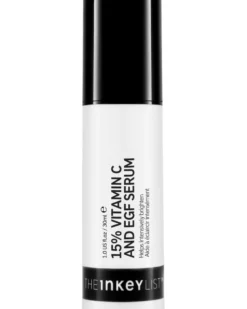 the inkey list 15% vitamin c and egf serum  15% VITAMIN C EN EGF SERUM