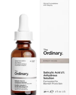 the ordinary direct acids SALICYLIC ACID 2% ANHYDROUS SOLUTION