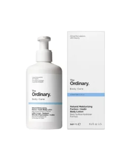 the ordinary dryness & dehydratation NATURAL MOISTURIZER FACTORS + INULIN BODY LOTION