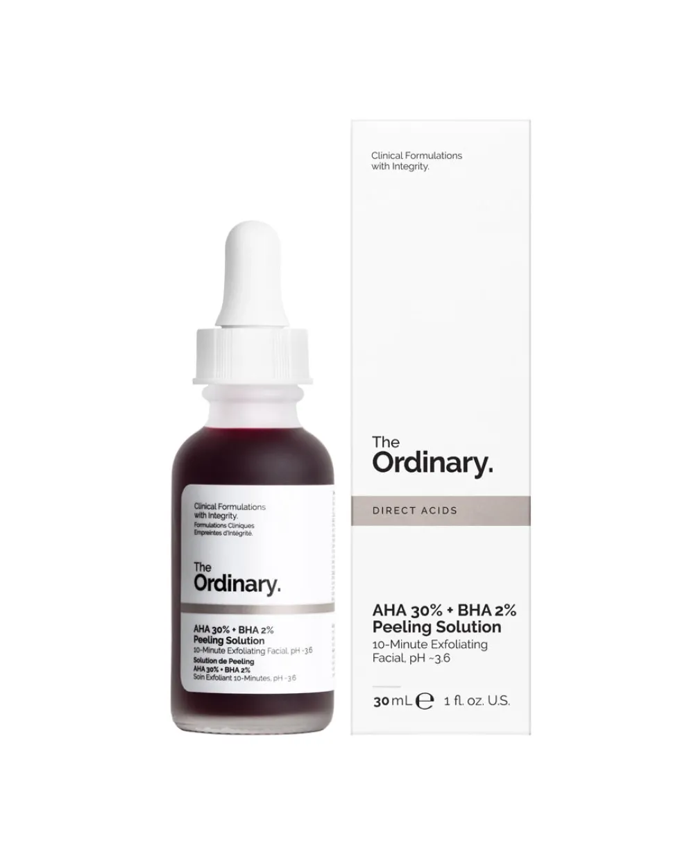 the ordinary masque AHA 30% + BHA 2% Peeling Solution
