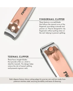 tweezerman beautyools Combo nail clipper