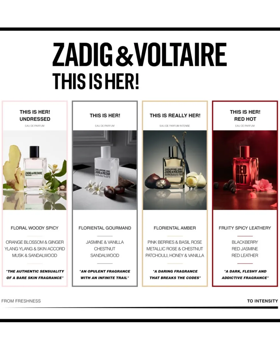 zadig&voltaire this is her! Undressed Eau de Parfum
